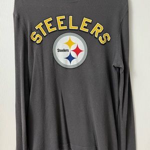 Steelers, NFL team apparel men’s gray and yellow